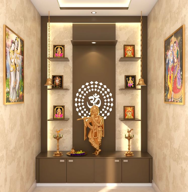 Which is the best location for placing a pooja room? | DEEJOS